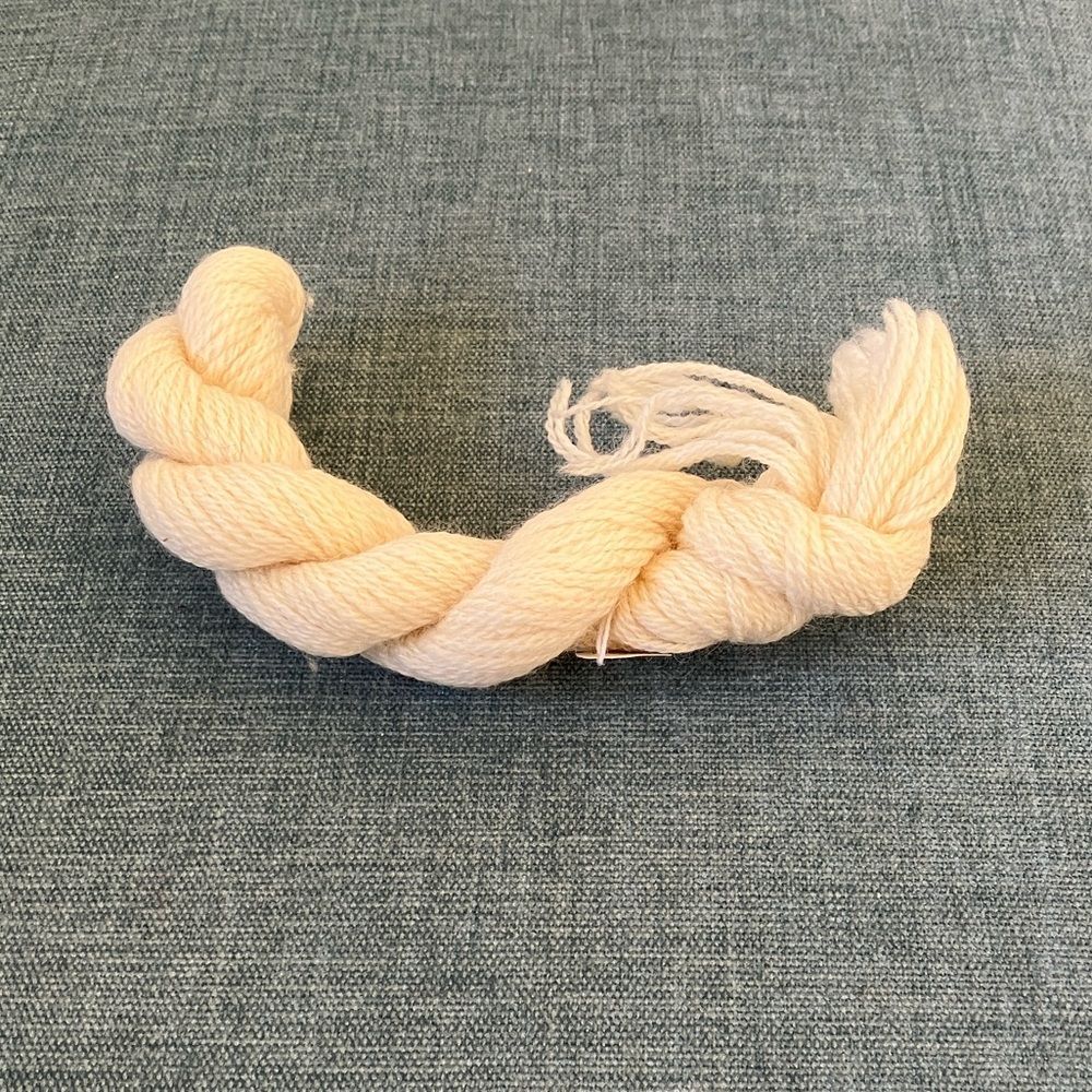 White Needlepoint Thread Yarn